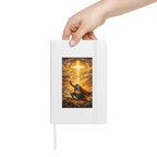 Victory Belongs to the Lord – Proverbs 21:31 | KJV Faith Hardcover Notebook - KJV Word & Light Threads