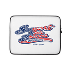 Support Our Troops 250 Strong | 1776–2026 – KJV Faith Laptop Sleeve - KJV Word & Light Threads