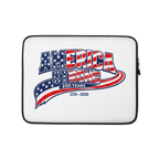 America Strong 250 Years | 1776–2026 – KJV Faith Laptop Sleeve - KJV Word & Light Threads