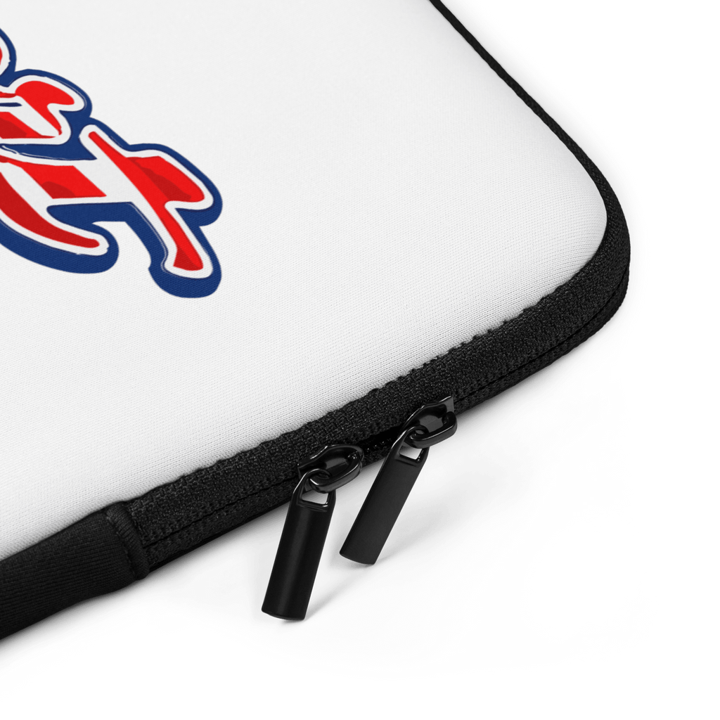 Support Our Troops 250 Strong | 1776–2026 – KJV Faith Laptop Sleeve - KJV Word & Light Threads