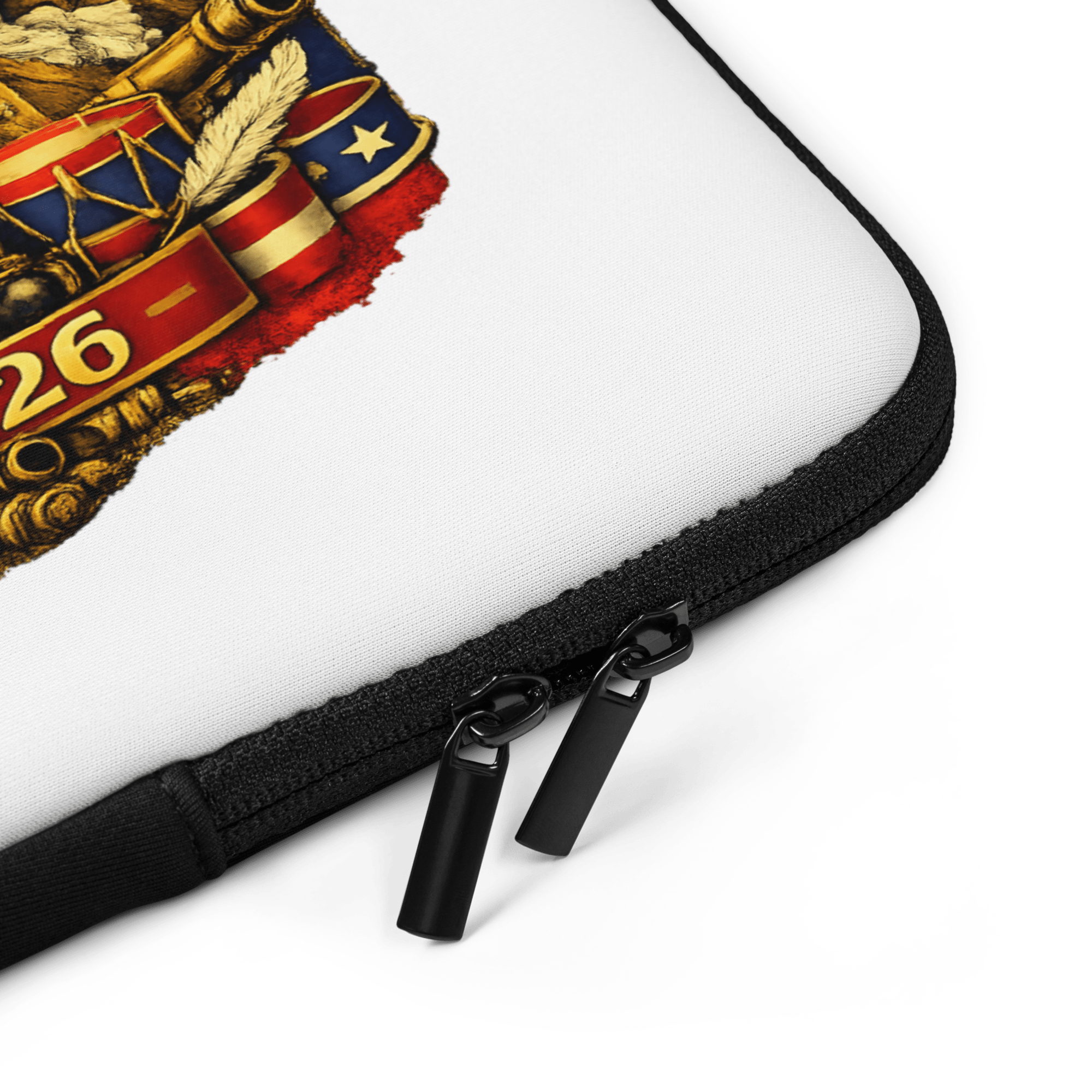 America 250 Strong | 1776–2026 – KJV Faith Laptop Sleeve - KJV Word & Light Threads