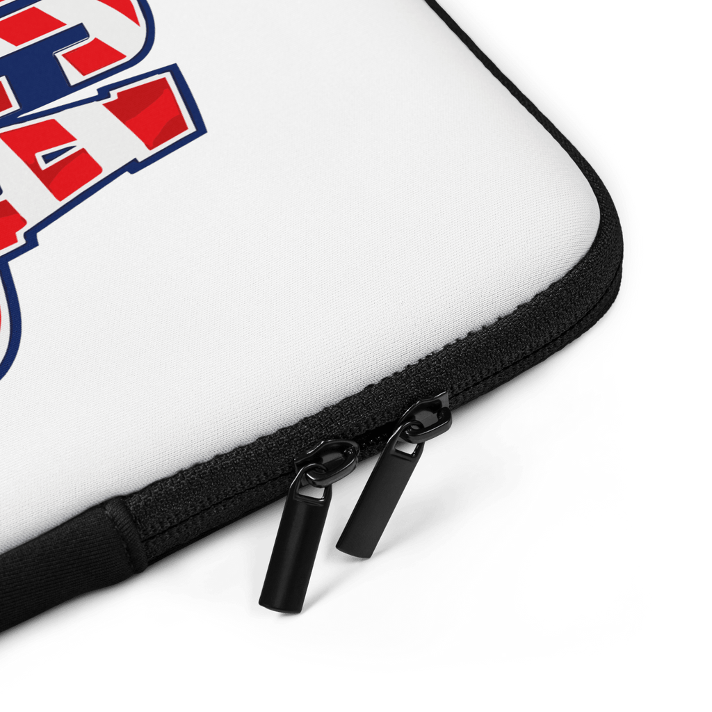 America Strong 250 Years | 1776–2026 – KJV Faith Laptop Sleeve - KJV Word & Light Threads