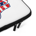 America Strong 250 Years | 1776–2026 – KJV Faith Laptop Sleeve - KJV Word & Light Threads
