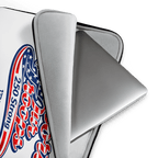 Support Our Troops 250 Strong | 1776–2026 – KJV Faith Laptop Sleeve - KJV Word & Light Threads