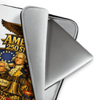 America 250 Strong | 1776–2026 – KJV Faith Laptop Sleeve - KJV Word & Light Threads