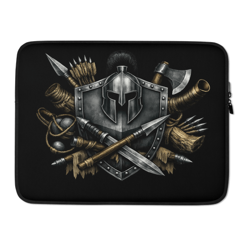 God's Armor | Ephesians 6:11 – KJV Faith Laptop Sleeve - KJV Word & Light Threads