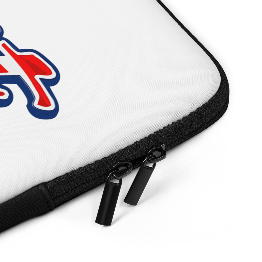 Support Our Troops 250 Strong | 1776–2026 – KJV Faith Laptop Sleeve - KJV Word & Light Threads