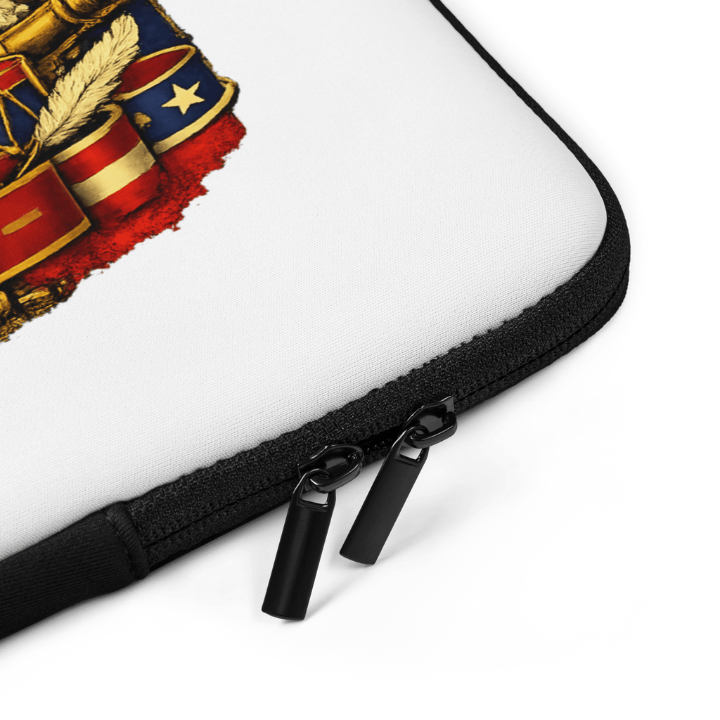 America 250 Strong | 1776–2026 – KJV Faith Laptop Sleeve - KJV Word & Light Threads