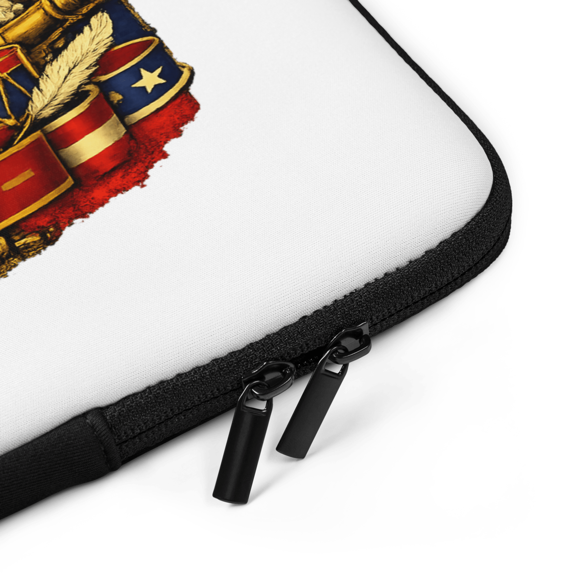 America 250 Strong | 1776–2026 – KJV Faith Laptop Sleeve - KJV Word & Light Threads