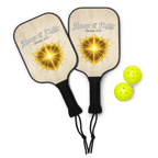 Armor of Light | Romans 13:12 – KJV Faith Pickleball Paddle Set - KJV Word & Light Threads