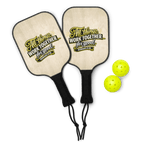 All Things Work Together For Good | Romans 8:28 – KJV Faith Pickleball Paddle Set - KJV Word & Light Threads