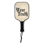 Wear Truth Black BL | Ephesians 6:14 – KJV Faith Pickleball Paddle Set - KJV Word & Light Threads