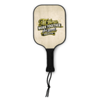 All Things Work Together For Good | Romans 8:28 – KJV Faith Pickleball Paddle Set - KJV Word & Light Threads