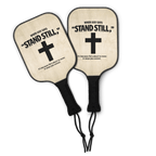 When God Says Stand Still | Exodus 14:14 – KJV Faith Pickleball Paddle Set - KJV Word & Light Threads