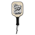 Give It To God | 1 Peter 5:7 – KJV Faith Pickleball Paddle Set - KJV Word & Light Threads