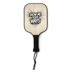 Show Me Your Ways | Psalm 25:4 – KJV Faith Pickleball Paddle Set - KJV Word & Light Threads