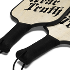 Wear Truth Black BL | Ephesians 6:14 – KJV Faith Pickleball Paddle Set - KJV Word & Light Threads