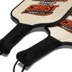 I Can Do All Things | Philippians 4:13 – KJV Faith Pickleball Paddle Set | White & Orange - KJV Word & Light Threads