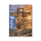 Uphold Thee With Thy Righteous Right Hand | Isaiah 41:10 – KJV Faith Softcover Journal - KJV Word & Light Threads