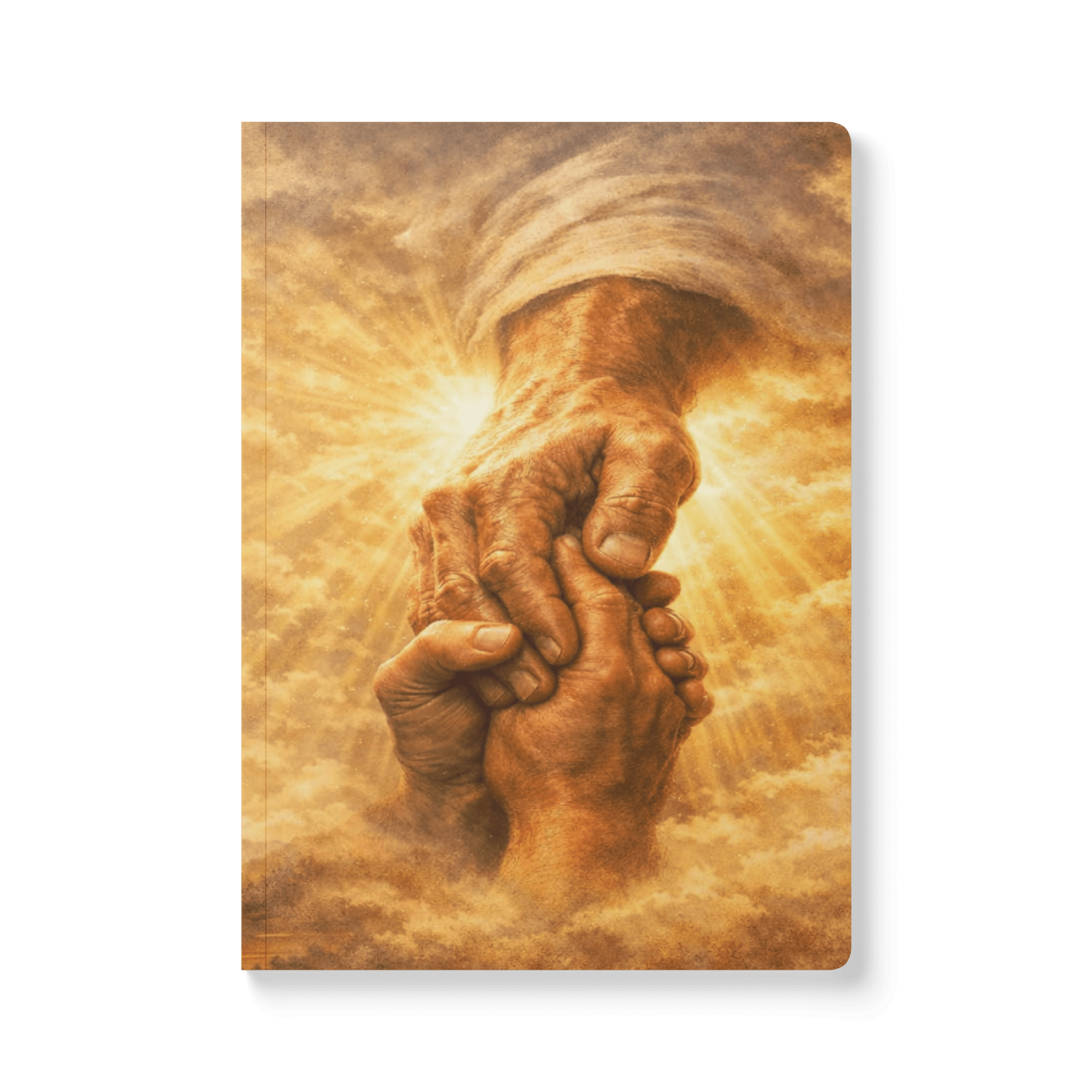 Do Not Be Afraid, For I Am With You | Isaiah 43:5 – KJV Faith Softcover Journal - KJV Word & Light Threads
