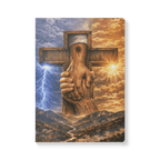 Uphold Thee With Thy Righteous Right Hand | Isaiah 41:10 – KJV Faith Softcover Journal - KJV Word & Light Threads