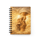 Do Not Be Afraid, For I Am With You | Isaiah 43:5 – KJV Faith Spiral Journal - KJV Word & Light Threads