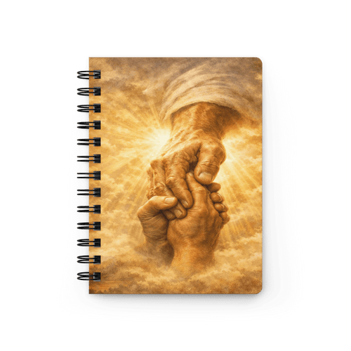 Do Not Be Afraid, For I Am With You | Isaiah 43:5 – KJV Faith Spiral Journal - KJV Word & Light Threads