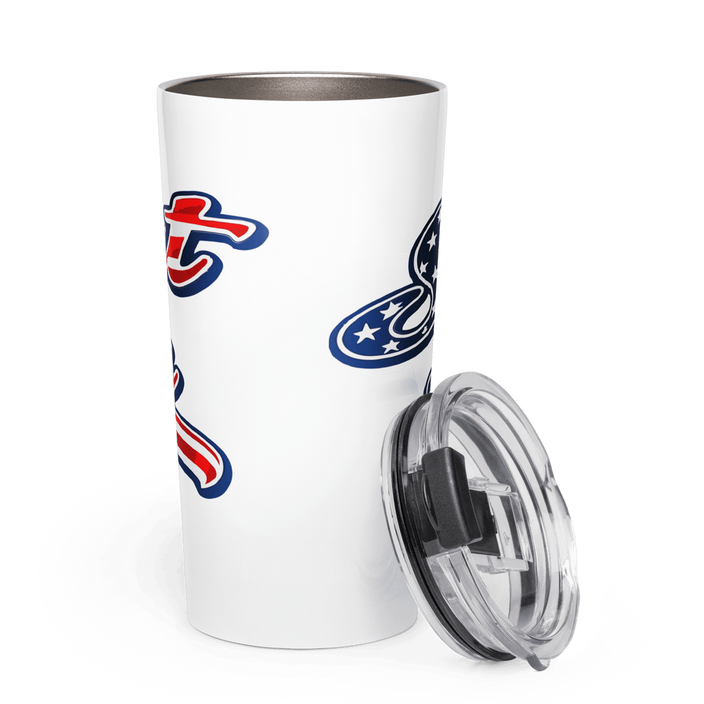 Support Our Troops 250 Strong | 1776–2026 America's Semiquincentennial 20oz Tapered Tumbler - KJV Word & Light Threads