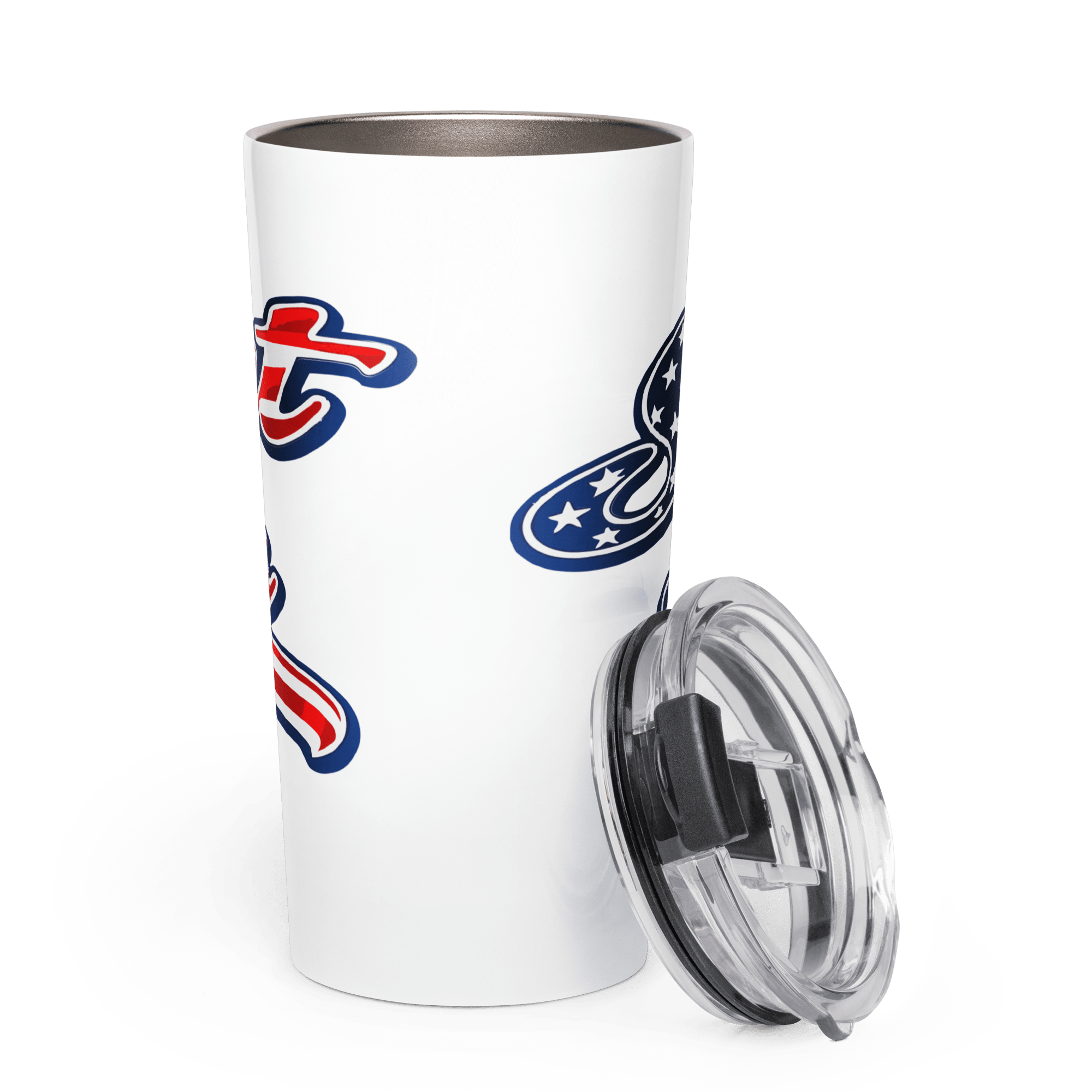 Support Our Troops 250 Strong | 1776–2026 America's Semiquincentennial 20oz Tapered Tumbler - KJV Word & Light Threads