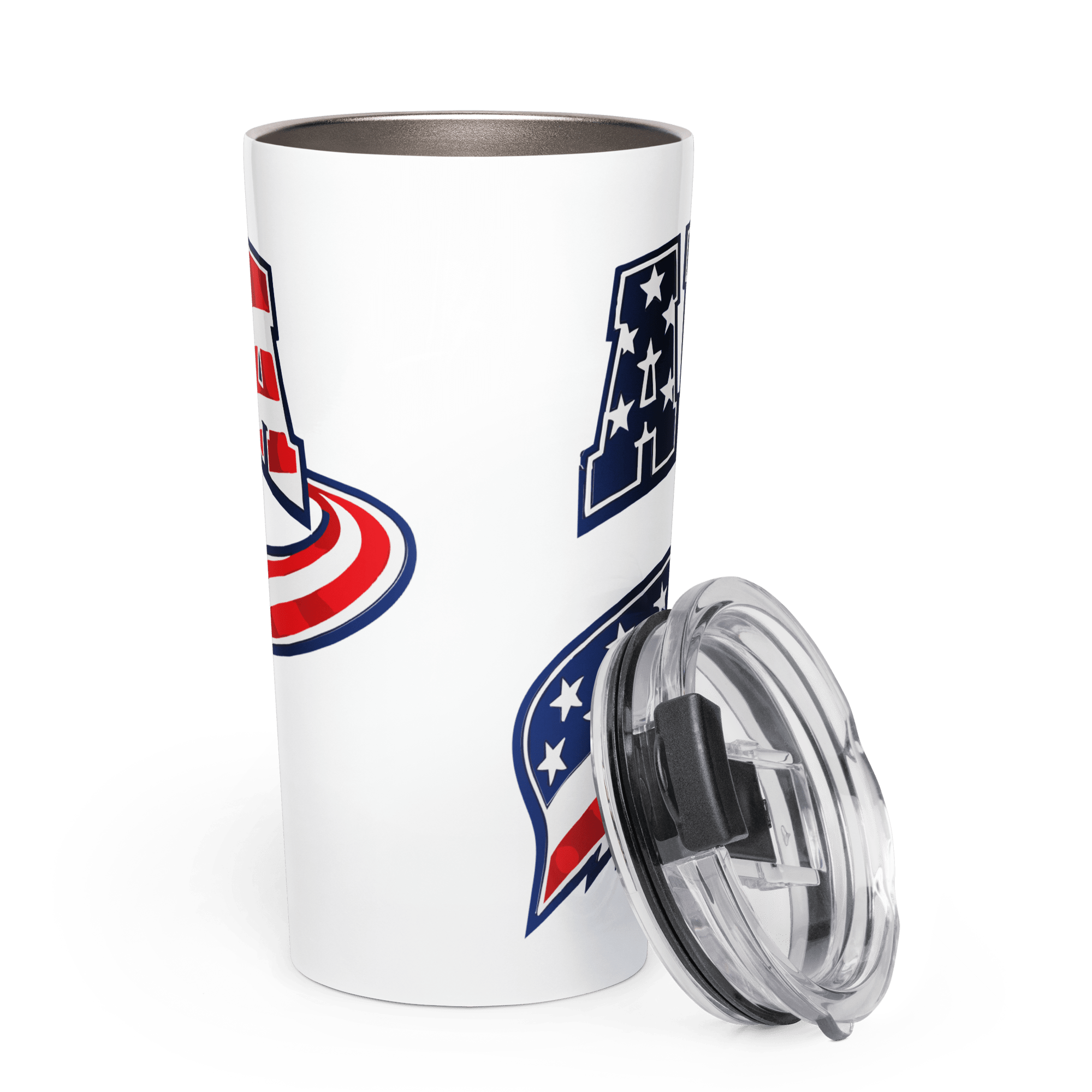 America Strong 250 | 1776–2026 America's Semiquincentennial 20oz Tapered Tumbler - KJV Word & Light Threads