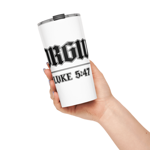 FORGIVE | Colossians 3:13 – KJV Faith 20oz Tapered Tumbler - KJV Word & Light Threads