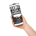 CHURCH is in SESSION Soccer | KJV Faith 20oz Tapered Tumbler - KJV Word & Light Threads