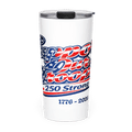 Support Our Troops 250 Strong | 1776–2026 America's Semiquincentennial 20oz Tapered Tumbler - KJV Word & Light Threads