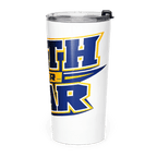Faith Over Fear | 2 Timothy 1:7 – KJV Faith 20oz Tapered Tumbler – B / G - KJV Word & Light Threads