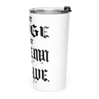 Do Not Judge, Do Not Condemn, FORGIVE II | Luke 6:37 – KJV Faith 20oz Tapered Tumbler - KJV Word & Light Threads