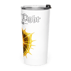 ARMOR OF LIGHT | Romans 13:12 – KJV Faith 20oz Tapered Tumbler - KJV Word & Light Threads