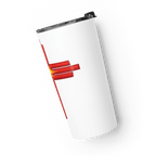 ASK, SEEK, KNOCK | Cross Design – Matthew 7:7 – KJV Faith 20oz Tapered Tumbler - KJV Word & Light Threads