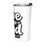 GIVE It to GOD | Philippians 4:6 – KJV Faith 20oz Tapered Tumbler - KJV Word & Light Threads