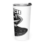 CHURCH is in SESSION Full Football | KJV Faith 20oz Tapered Tumbler - KJV Word & Light Threads