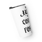 Do Not Judge, Do Not Condemn, FORGIVE II | Luke 6:37 – KJV Faith 20oz Tapered Tumbler - KJV Word & Light Threads