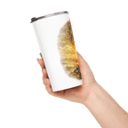 Peace in the Storm White | John 14:27 – KJV Faith 20oz Tapered Tumbler - KJV Word & Light Threads
