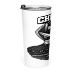 CHURCH is in SESSION Full Football | KJV Faith 20oz Tapered Tumbler - KJV Word & Light Threads