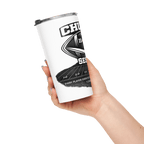CHURCH is in SESSION Full Football | KJV Faith 20oz Tapered Tumbler - KJV Word & Light Threads