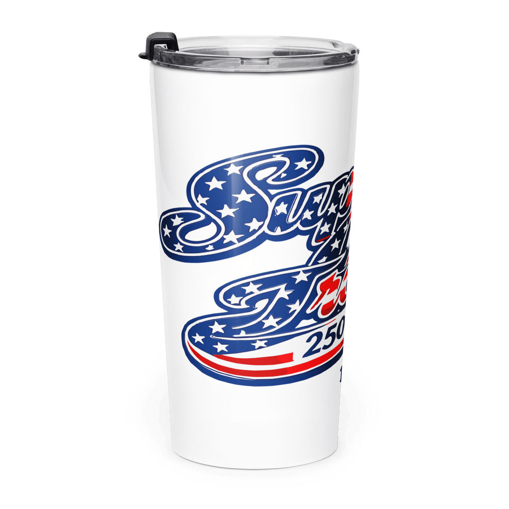 Support Our Troops 250 Strong | 1776–2026 America's Semiquincentennial 20oz Tapered Tumbler - KJV Word & Light Threads
