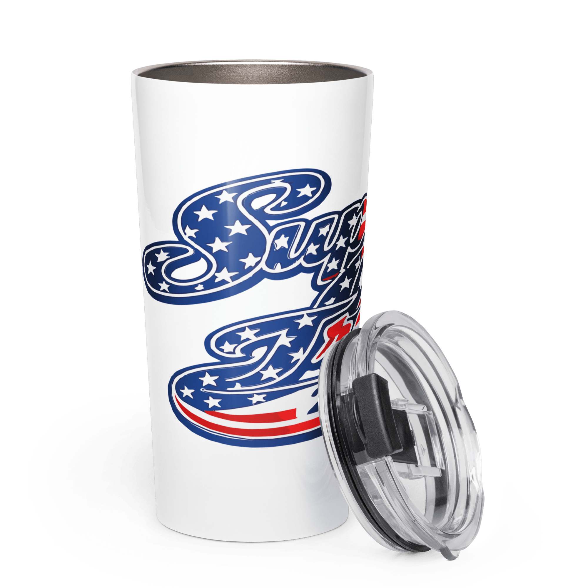 Support Our Troops 250 Strong | 1776–2026 America's Semiquincentennial 20oz Tapered Tumbler - KJV Word & Light Threads