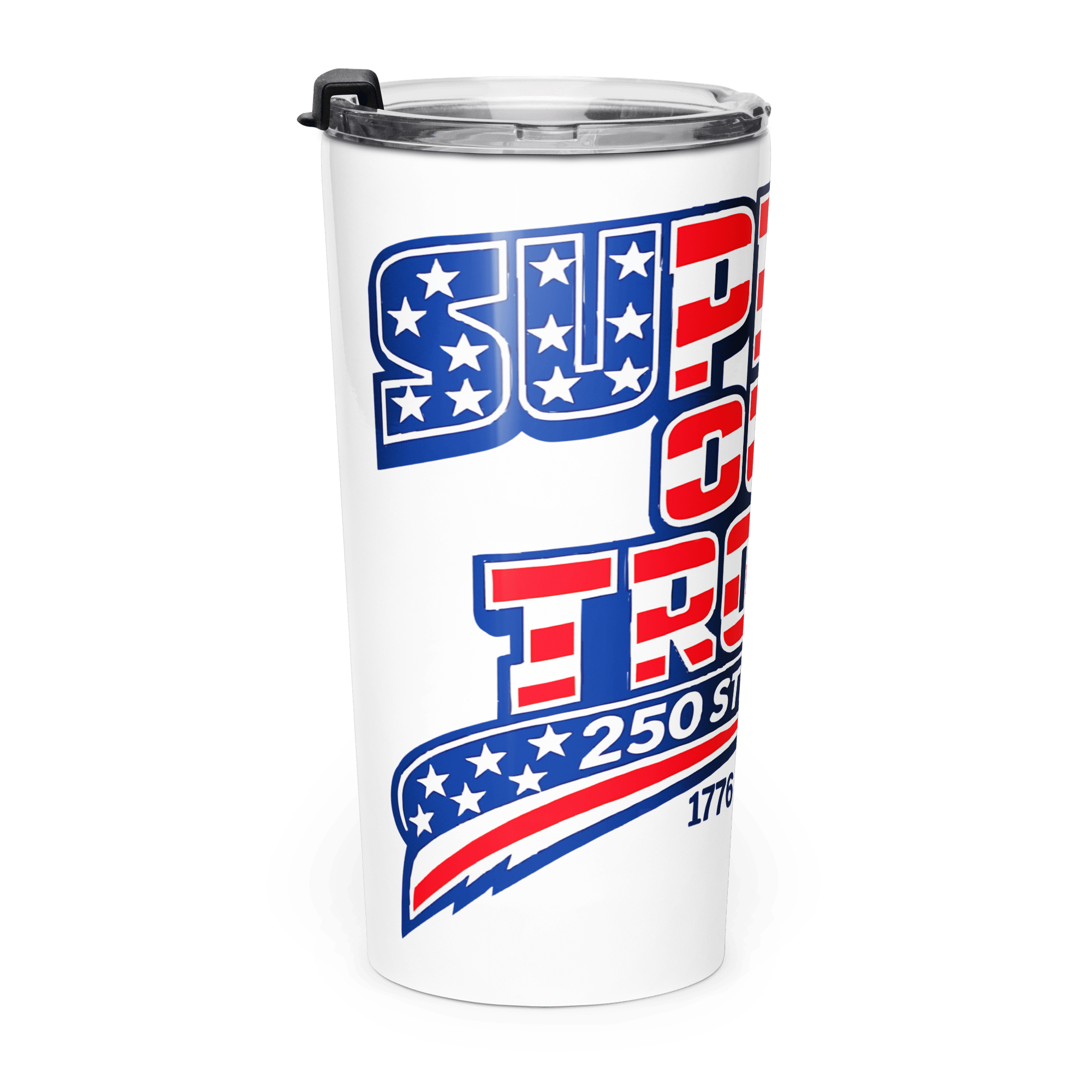 Support Our Troops 250 Strong II | 1776–2026 America's 20oz Tapered Tumbler - KJV Word & Light Threads