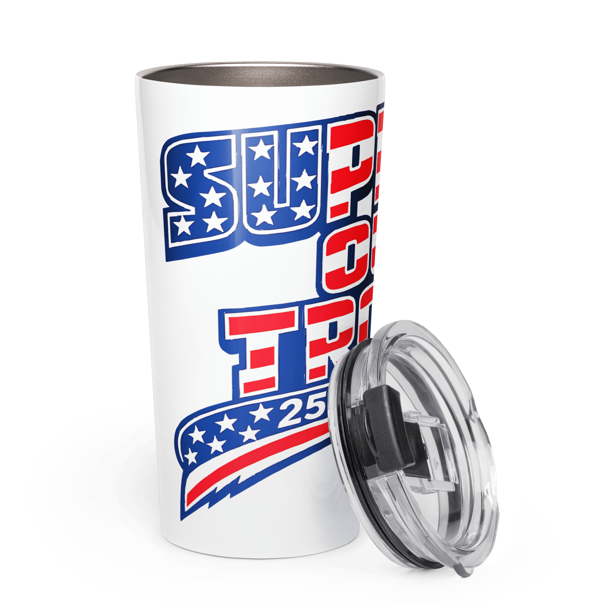 Support Our Troops 250 Strong II | 1776–2026 America's 20oz Tapered Tumbler - KJV Word & Light Threads