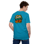 Faith All the Way Up | Hebrews 11:1 – KJV Faith Unisex T-Shirt - KJV Word & Light Threads
