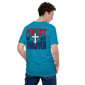 Not Perfect Just Forgiven II | Ephesians 1:7 – KJV Faith Unisex T-Shirt - KJV Word & Light Threads