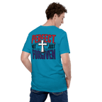 Not Perfect Just Forgiven II | Ephesians 1:7 – KJV Faith Unisex T-Shirt - KJV Word & Light Threads